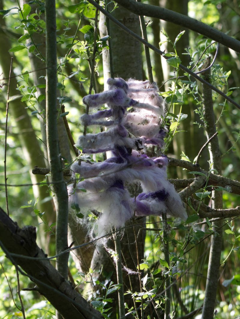 wool sculpture